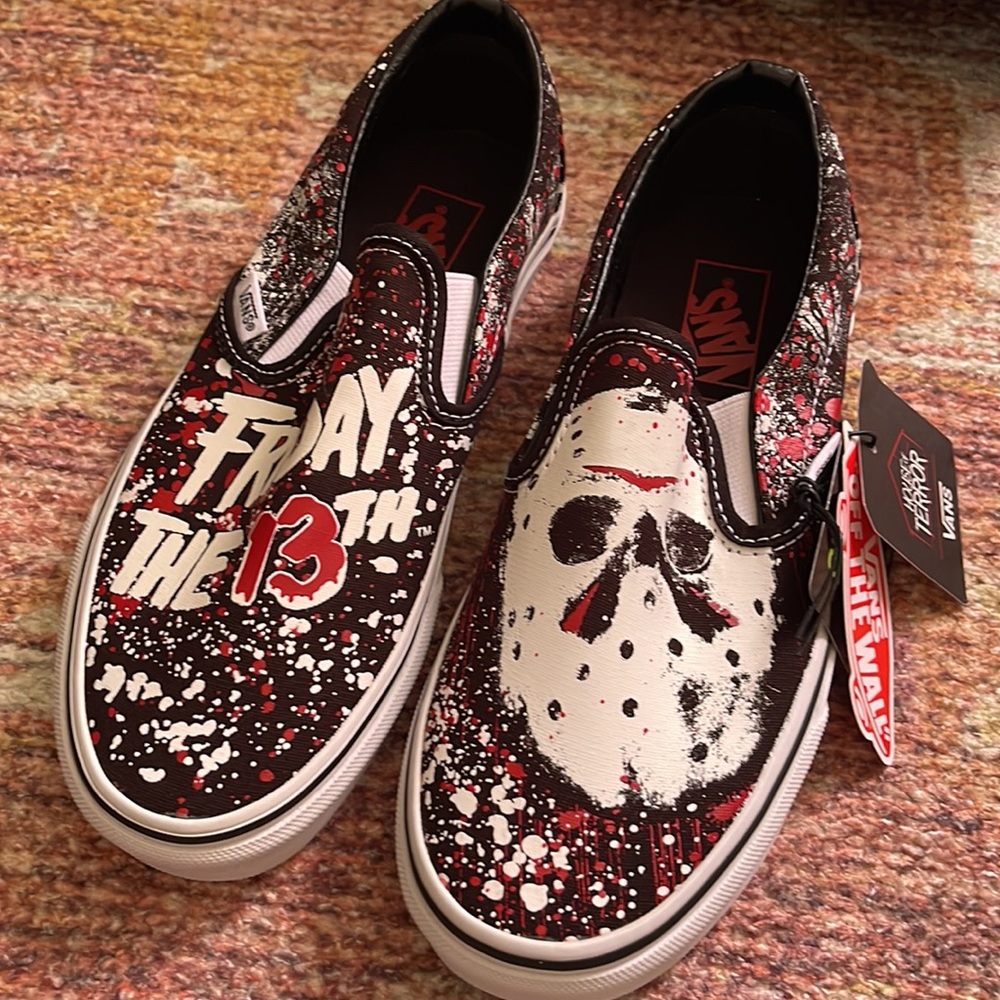 House of Terror Vans Jason Voorhees Friday the 13th
